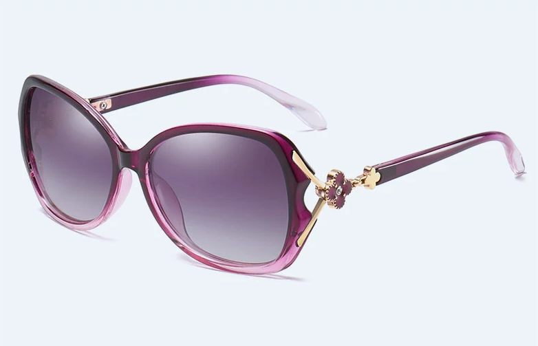 Lunettes de Soleil Féminines Polarisées de Luxe